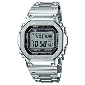 腕時計 時計 CASIO カシオ G-SHOCK メンズ GMW-B5000D-1JF Gショック GSHOCK ジーショック ソーラー 電波 ウォッチ デジタル フルメタル シルバー 誕生日 新生活 父の日 プレゼント ギフト 贈り物 GMWB5000D1JF