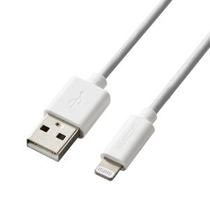 ELECOM MPA-UALO01WH LightningP[u X^_[h 0.1m zCg