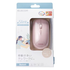 ELECOM M-TM10BBPN BlueLED�}�E�X ���^ Bluetooth�Ή� 4�{�^�� �|�[�`�t �s���N ���[�J�[����