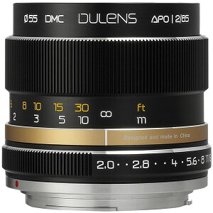 �ŋ� DULENS APO 85mm F2 �L���m��EF�}�E���g (�u���b�N) [���������Y]