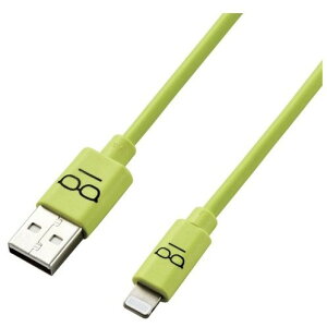 ELECOM MPA-FUAL12CGN �O���[�� Lightning�P�[�u�� �J���t�� 1.2m