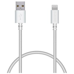 ELECOM MPA-FUALS10WH �z���C�g Lightning�P�[�u�� ���ϋv 1.0m