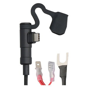 【エントリーでP10倍!24日20:00-27日9:59】 デイトナ D15644 電源ケーブル USB Type-C Android対応 L字コネクター