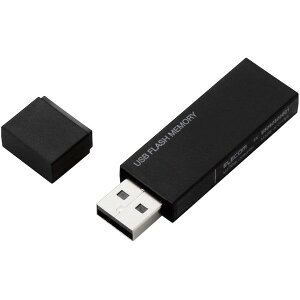 ELECOM MF-MSU2B64GBK USB[ USB2.0Ή ZLeB@\Ή 64GB ubN [J[