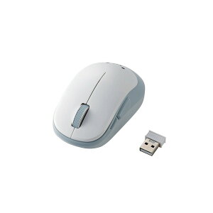 ELECOM M-DY13DBWH BlueLED�}�E�X EPRIM ���� 5�{�^�� �z���C�g �V����