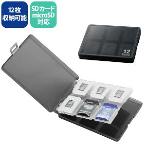 ELECOM CMC-06NMC12 SDP[X SD 12[ (SDJ[h1+}CNSDJ[h11) CfbNXx io[x NA^Cv 12[