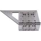 シンワ測定 62115 2×4 止型定規 クリア