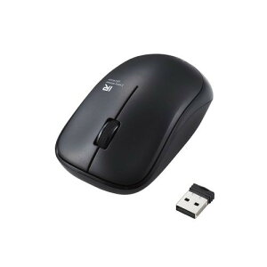 ELECOM M-IR07DRKBK �u���b�N [���C�����X�}�E�X IR LED 3�{�^��] �V����