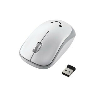 ELECOM M-IR07DRSKWH �z���C�g [���C�����X�}�E�X IR LED 3�{�^��] �V����