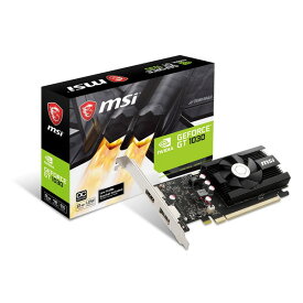 MSI GeForce GT 1030 2GD4 LP OC [グラフィックボード(PCIExp 2GB)]
