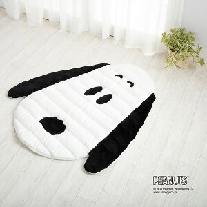 ���� 158560003700 �X�k�[�s�[ �ӂꂠ���}�b�g 100×110cm �z���C�g PEANUTS ���փ}�b�g ���r���O�}�b�g �L�����N�^�[�R���{�E�x�r�[ �V����