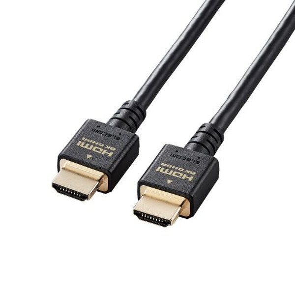 Ultra 高級な High Speed HDMI R Cable規格認証モデルのイーサネット対応ウルトラハイスピードHDMIケーブル ELECOM CAC-HD21E30BK メーカー直送 超安い HDMI2.1 ブラック ウルトラハイスピード 3m 8K4K対応 ケーブル