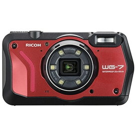 【4/25限定！エントリー＆抽選で最大100%Pバック】 RICOH WG-7 レッド WG [コンパクトデジタルカメラ (2000万画素)]