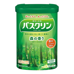 バスクリン 森の香り 600g 入浴剤