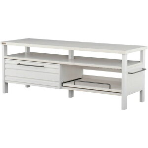 ローボード ホワイト 幅120 テレビ台 テレビボード TVボード TV台 収納 リビング収納 脚付 リビング おしゃれ かわいい シンプル モノトーン 白 120cm LAFIKA ラフィカ LF45-120L WH 4FUL メーカー直送