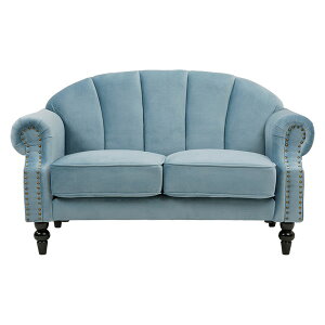 萩原 ルコ2P-LBL ソファ ライトブルー メーカー直送 新生活