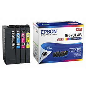EPSON IB07CL4B [純正インクカートリッジ (4色パック・大容量タイプ)]