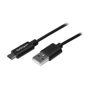StarTech USB2AC50CM �u���b�N [USB 2.0 Type-C �P�[�u�� 0.5m Type-A(�I�X)-Type-C(�I�X)]