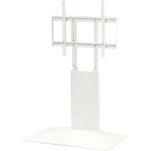 【エントリーでP10倍!24日20:00-27日9:59】 テレビ台 テレビスタンド 壁寄せ wall ウォール フロアタイプ おしゃれ イコールズ EQUALS WLTVJ5111 ホワイト サテンホワイト V4 32〜90インチ対応 高さ調整