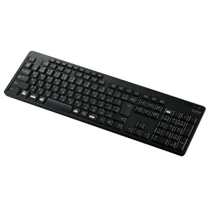 ELECOM TK-FBM118SKBK �u���b�N [Bluetooth�É��t���L�[�{�[�h (���{��z��109�L�[+9�L�[)] ���[�J�[���� �V����