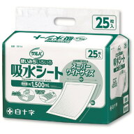 白十字 サルバ 吸水シート 25枚入 6090