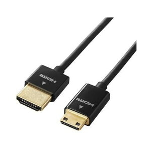 ELECOM DGW-HD14SSM20BK fWJpHDMIP[u X[p[X mini 2.0m [J[