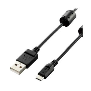 ELECOM DGW-AMBF05BK fWJpUSBP[u microB tFCgRA 0.5m