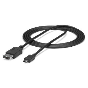 StarTech CDP2DPMM6B ubN [USB Type-C-DisplayPort ϊfBXvCA_v^P[u 1.8m 4K/60Hz]