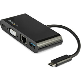 StarTech DKT30CVAGPD ブラック [USB-C マルチポートアダプタ (ノートパソコン用)]