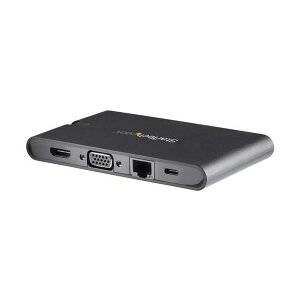 StarTech DKT30CHVSCPD ubN [USB Type-ChbLOXe[V HDMI/VGA 3x USB 3.0 SD & micro SD J[hXbg USB PD 3.0 {̂ɃP[u[]