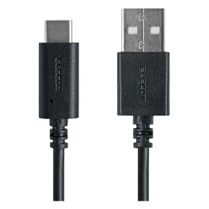 ELECOM MPA-AC15BK X}[gtHpUSBP[u USB2.0(A-C) 1.5m ubN