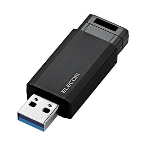 ELECOM MF-PKU3064GBK USB[ USB3.1(Gen1)Ή mbN I[g^[@\t 64GB ubN [J[