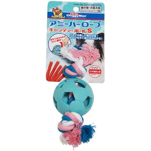 ドギーマン アミーバーロープ キャンディーボール S
