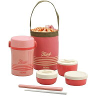 THERMOS サーモス ステンレスランチジャー コーラルピンク JBC-801-CP
