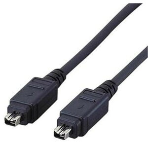 ELECOM IE-441BK �u���b�N [IEEE1394�P�[�u�� (4�s��-4�s���E1.0m)]