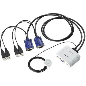 ELECOM KVM-KUSN [USBp\Rؑ֊ D-sub 2ؑ]