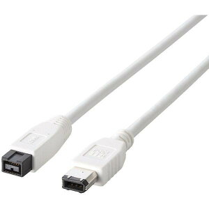 ELECOM IE-961WH [FireWire�P�[�u�� 9�s��-6�s��/1m]