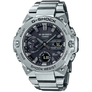 rv v CASIO JVI G-SHOCK Y GST-B400D-1AJF GVbN GSHOCK W[VbN G-STEEL GST-B400 Series \[[ EHb` a V NX}X ̓ v[g Mtg GSTB400D1AJF