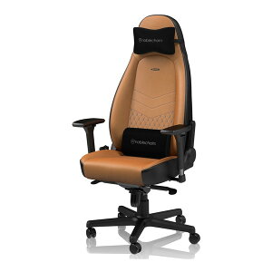 �y���K�戵�X�znoblechairs �Q�[�~���O�`�F�A �R�j���b�N ���ߐF �{�v ICON ���A�����U�[ �f�X�N�`�F�A �I�t�B�X�`�F�A Real Leather NBL-ICN-RL-CBK-SGL ���N���C�j���O �n�C�G���h���f�� ���C�h���� �e