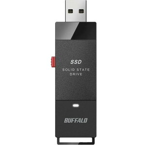 BUFFALO SSD-PUT500U3-BKC ubN SSD-PUTU3CV[Y [OtSSD 500GB |[^u USB3.2(Gen1)Ή]