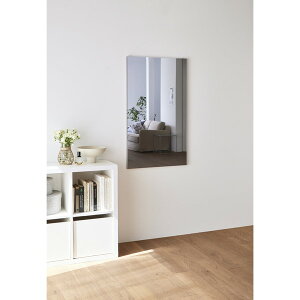 リフェクス ミラー グレイッシュブラウン 鏡 姿見 割れない フィルム 壁掛け ウォールミラー 軽量 軽い 高鮮明 日本製 おしゃれ リビング 玄関 子供部屋 バリエ ダブル RMV-2 GBR メーカー直送 J