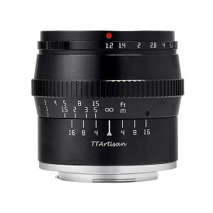 TTArtisan 50mm f/1.2C M43(B) �u���b�N [�J�����p���������Y (�}�C�N���t�H�[�T�[�Y)]