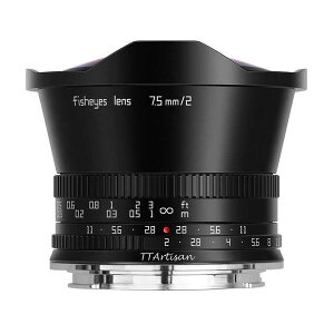TTArtisan 7.5mm f/2 L (B) �u���b�N [���������Y( L�}�E���g(�o���l�b�g)�EAPS-C)]