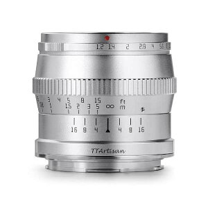 TTArtisan 50mm f/1.2C L(S) �V���o�[ [�J�����p���������Y (L�}�E���g(���C�J�E�p�i�\�j�b�N�E�V�O�}))]