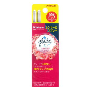 グレード 消臭センサー&スプレー ロマンティックフローラル つけかえ用 18mL 2本入り ジョンソン