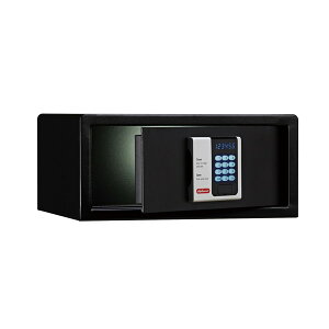 【エントリーでP10倍!24日20:00-27日9:59】 【 送料無料 】 金庫 ホテル用金庫 小型金庫 ブラック 24L デジタルテンキー式 セキュリティ 防犯 業務用 暗証番号 12kg 軒先渡し H200C7021 diplomat メーカー