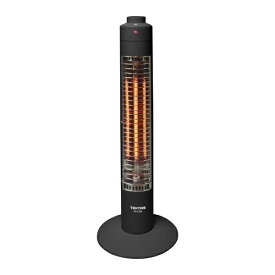 ハロゲンヒーター TEKNOS テクノス PH-318K ブラック [ハロゲンヒーター]