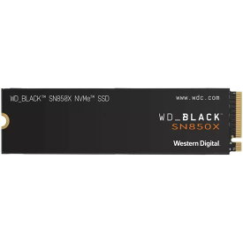 【5/15限定！エントリー＆抽選で最大100%Pバック】 WESTERN DIGITAL WDS100T2X0E WD Black SN850X NVMe [内蔵SSD M.2 PCIe Gen 4 x4 with NVM Express 1TB]