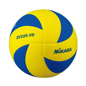 【エントリーでP10倍!24日20:00-27日9:59】 MIKASA SV335-V8 スノーバレーボール 国際公認球 イエロー/ブルー