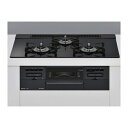 Rinnai RS71W36T1RBW-LP センス [ビルトインガスコンロ(プロパンガス用・両側強火タイプ・3口・75cm)]
